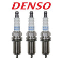 Set of 3 Spark Plugs for BMW Dodge Honda Toyota Volvo Subaru (0.040 Gap)