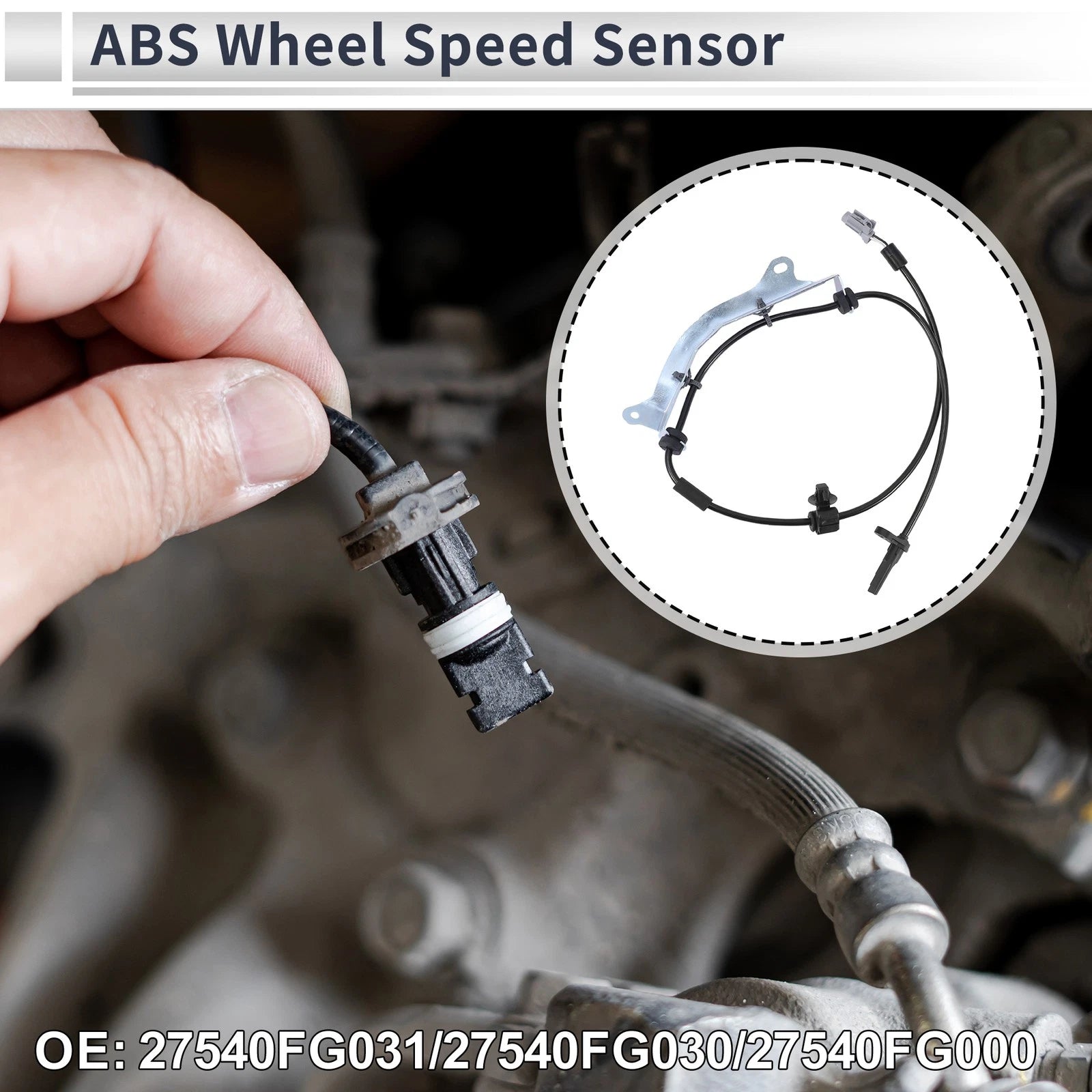 ABS Wheel Speed Sensor for Subaru Impreza (No. 27540FG031/27540FG030)
