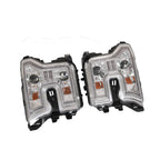 Chrome LED Dual Projector Headlights for Ford F150 (2015–2017)