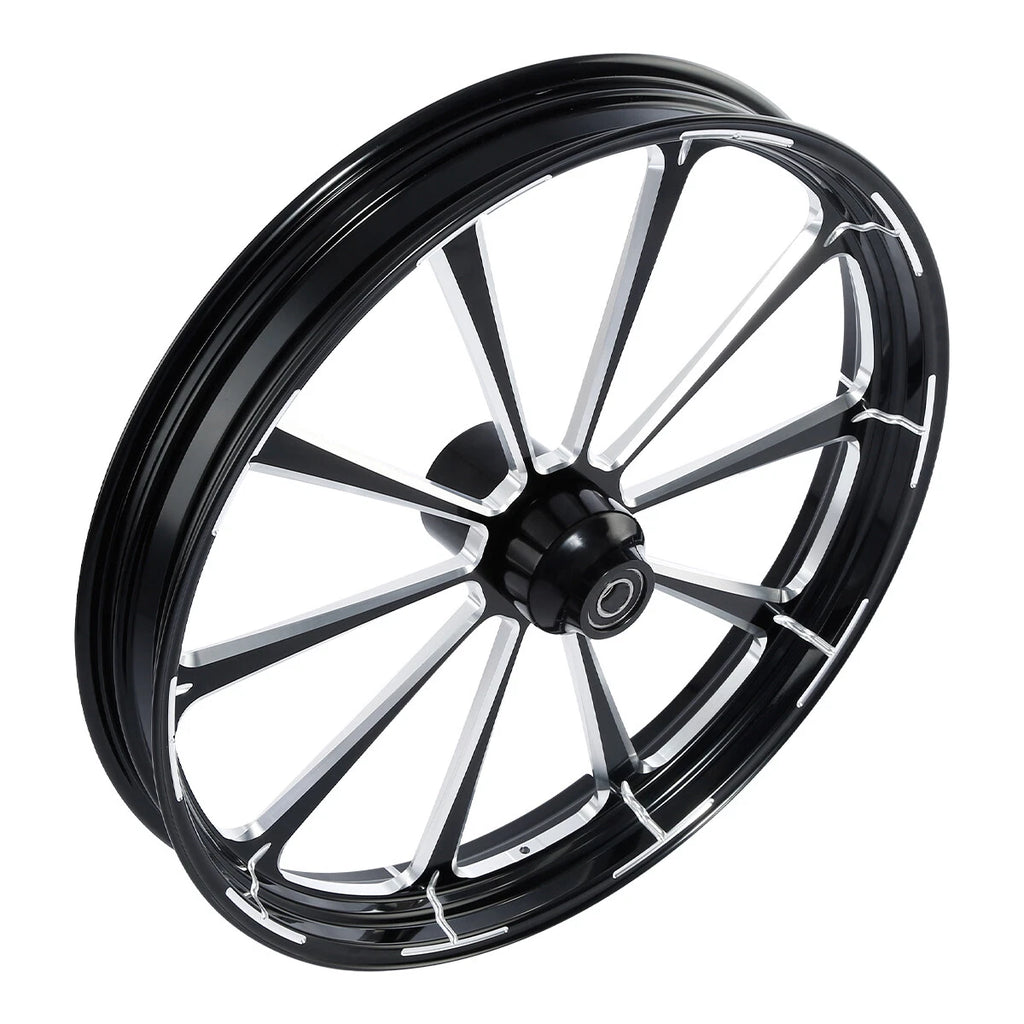 Front Wheel Rim & Single Disc Hub for Harley Electra Glide (1997–2021)