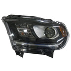 Halogen Headlight Assembly w Black Bezel Replacement for Toyota Hilux (2005–2015)