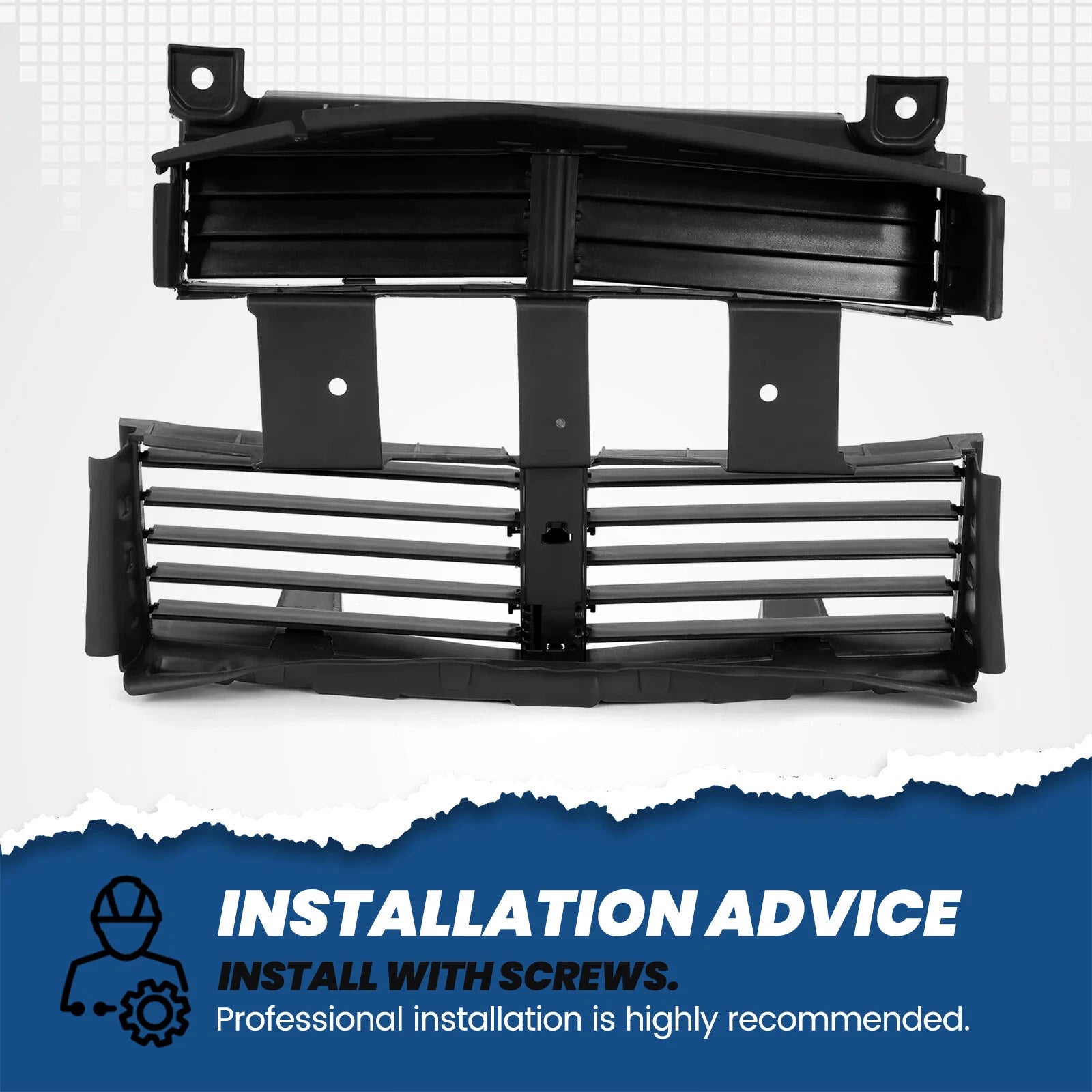 Front Grille Radiator Shutter for Ford Mustang (2015–2017) #FR3Z-8475-A