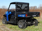 Rear Windshield for Polaris Ranger XP 1000 (2017–2023) - Light Tint, Scratch Resistant