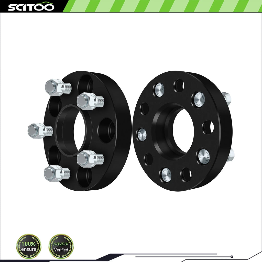 2X 1" Hubcentric Wheel Spacers 5x4.5 for Infiniti G35 G37, Nissan 370Z 350Z
