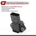 MAP Sensor No.04E906051B for Volkswagen Golf (2013–2023)