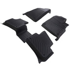 Set of 4 Anti-Slip Floor Mats for Audi Q7 (2017–2025) TPE Rubber Black Waterproof