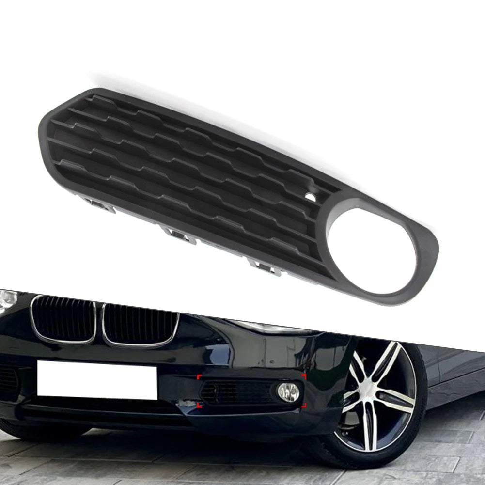 Left Front Bumper Fog Light Grille for BMW 1-Series F20 F21 (2011–2015)