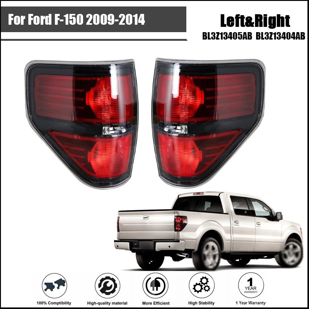 Tail Light Assembly Set for Ford F-150 (2009–2014) Halogen