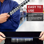 Socket Drive Rail Organizer for Wall Mounted Storage (1/4, 3/8, 1/2 Inch)
