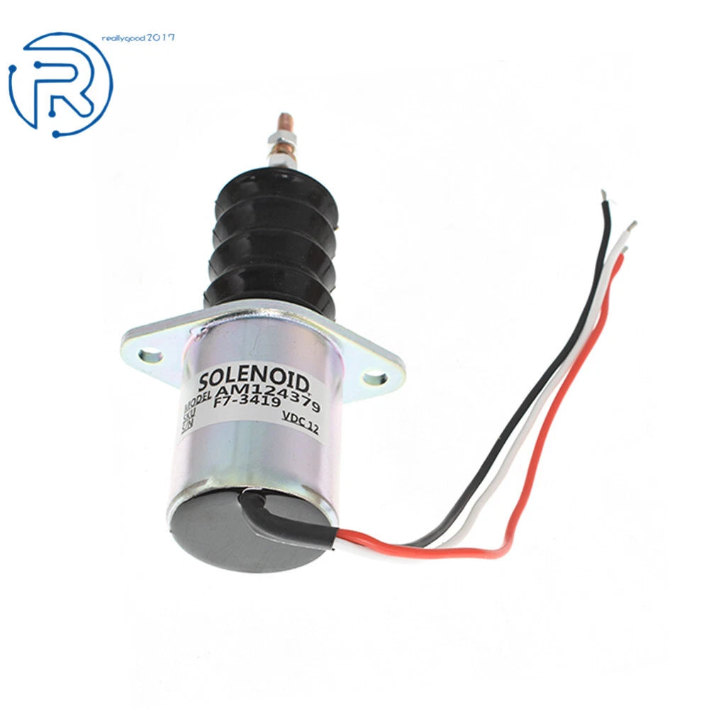 AM124379 Fuel Shut-off Solenoid for John Deere F915 F925 F935