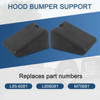 Set of 2 Hood Bumper Supports for Peterbilt 567 579 Kenworth T680 T880
