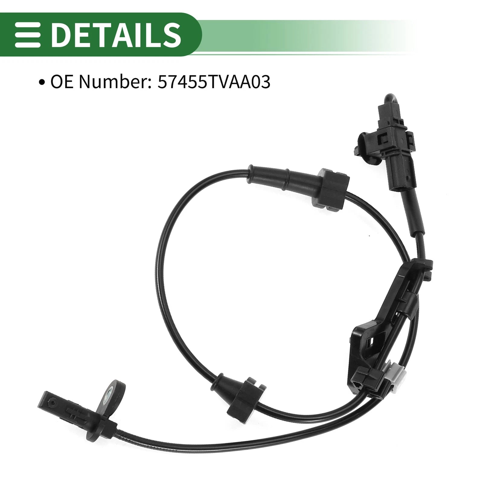 ABS Wheel Speed Sensor No. 57455TVAA03 for Honda Accord (2018–2023)