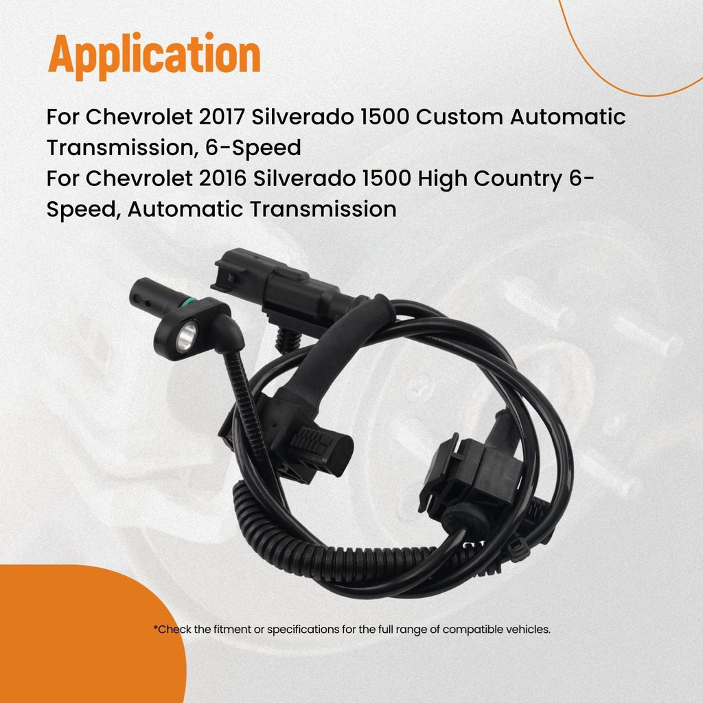 ABS Speed Sensor for Chevrolet Silverado 1500/GMC Sierra 1500 (2014–2018) ALS2635
