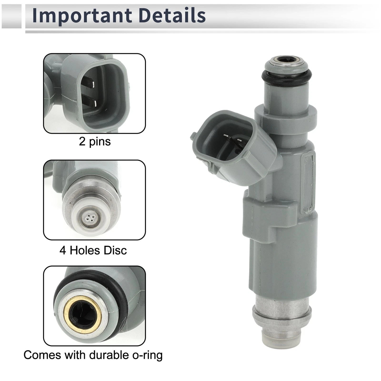 Fuel Injector No. 23209-46070 for Toyota Chaser Mark2 1JZGTE (1992–1998)