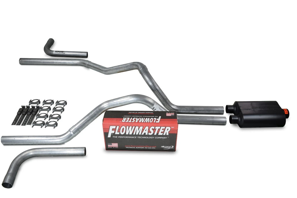 2.5" Dual Exhaust Kit for Dodge Ram 1500 (2004–2008) Flowmaster Super 40