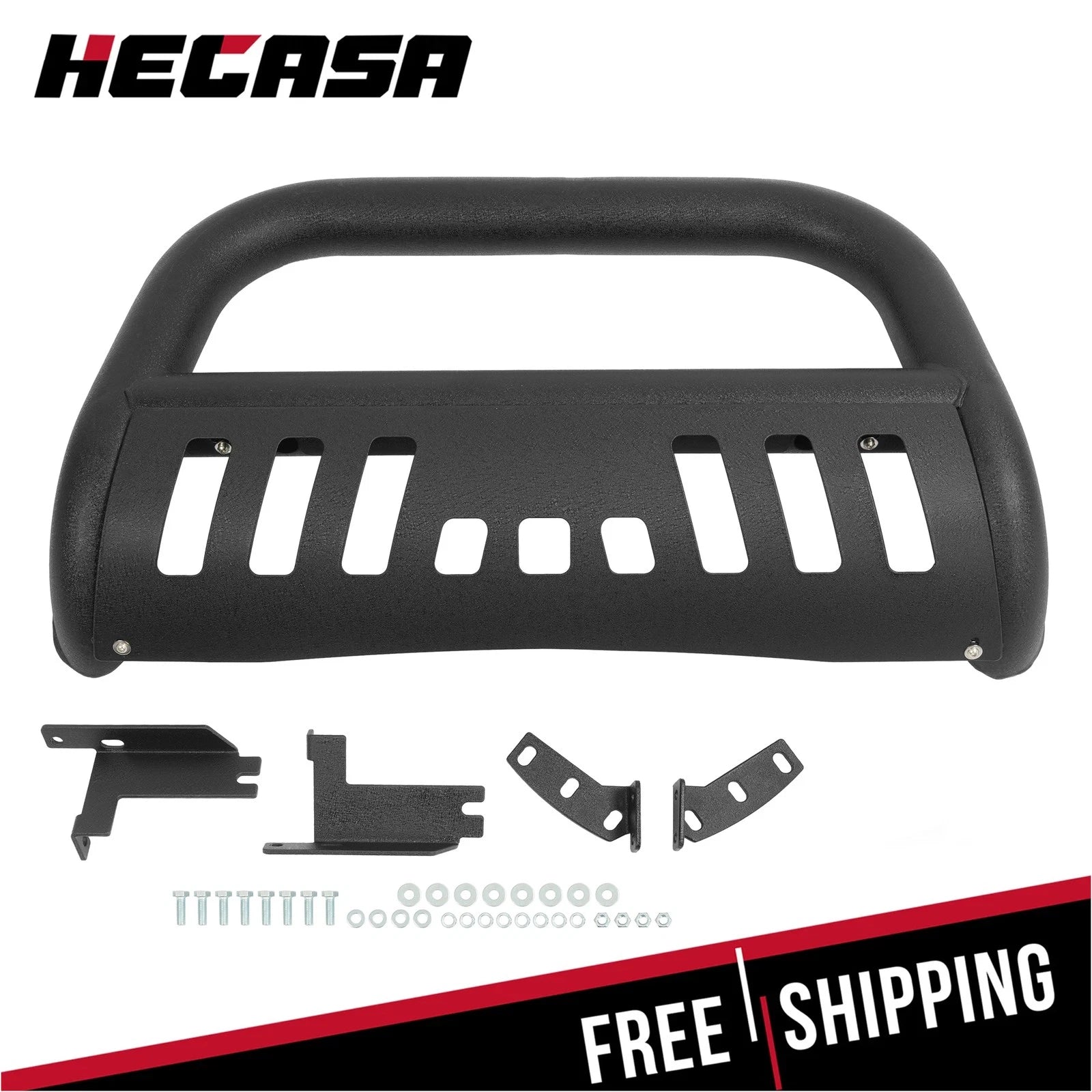 Brush Bull Bar Grill Guard for Dodge Dakota (2005–2011) & Mitsubishi Raider (2006–2009)