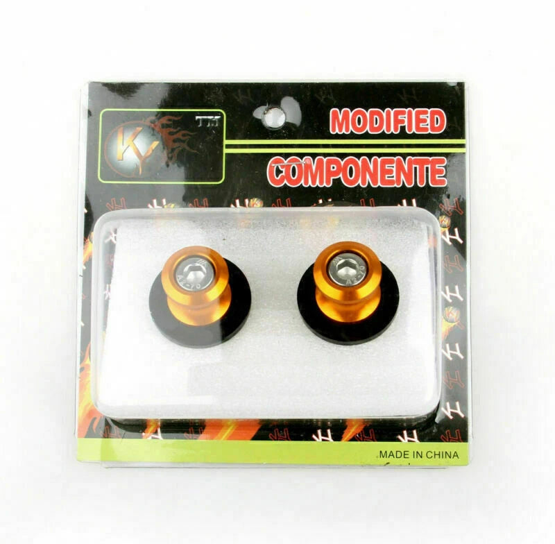 8mm Swingarm Sliders Spools for Suzuki GSXR 600 1000 1300 SV650 TL (2000–2023)