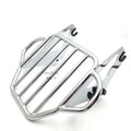 2X Chrome King Detachables Luggage Rack for Harley Touring Street Glide (2009–2016)