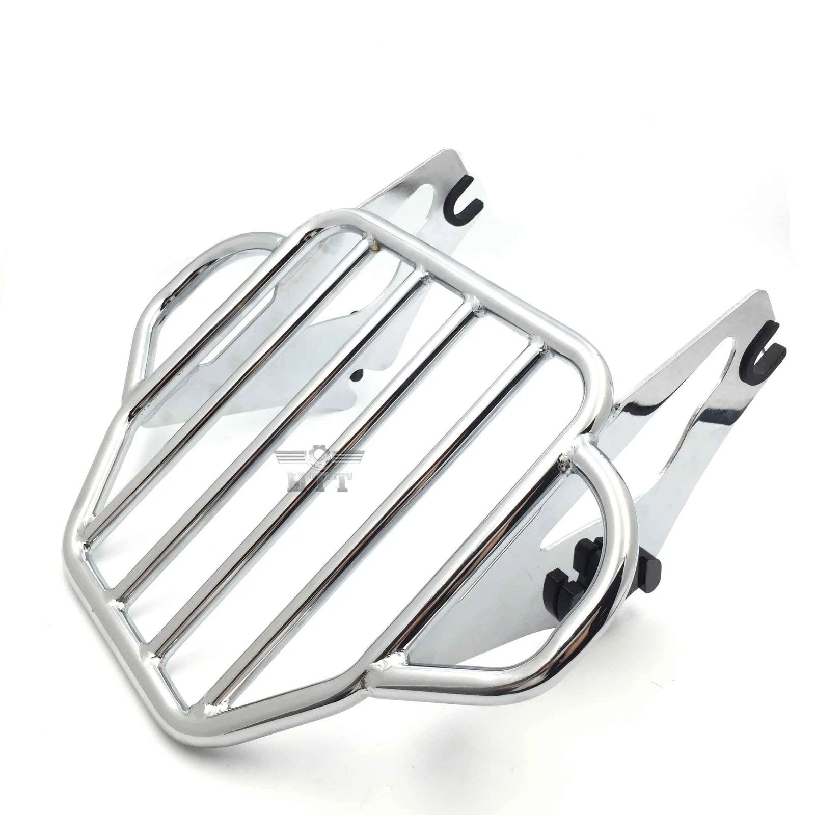 2X Chrome King Detachables Luggage Rack for Harley Touring Street Glide (2009–2016)