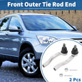 2pcs Front Outer Tie Rod Ends for Honda CR-V (2012–2018) No. 53540T0AA01