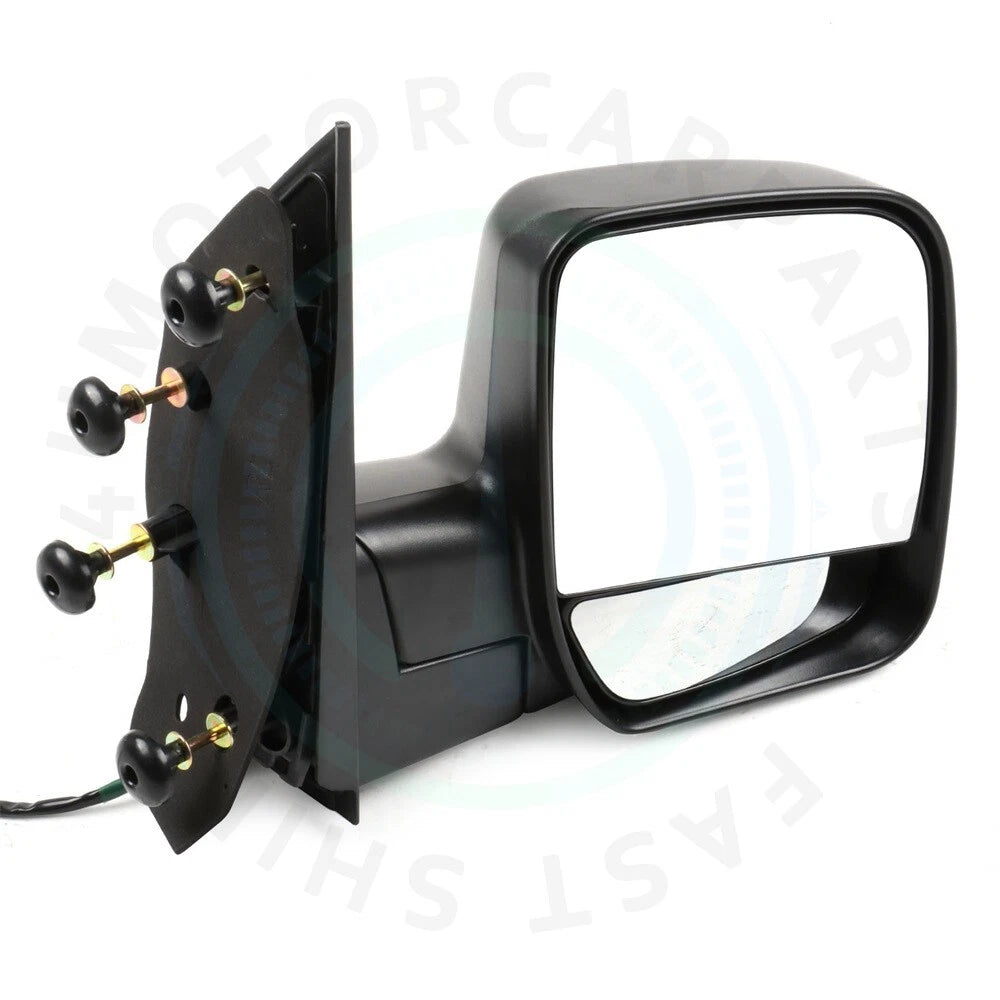 Power Mirror for Ford Econoline (2003–2014) - Black Manual Fold RH