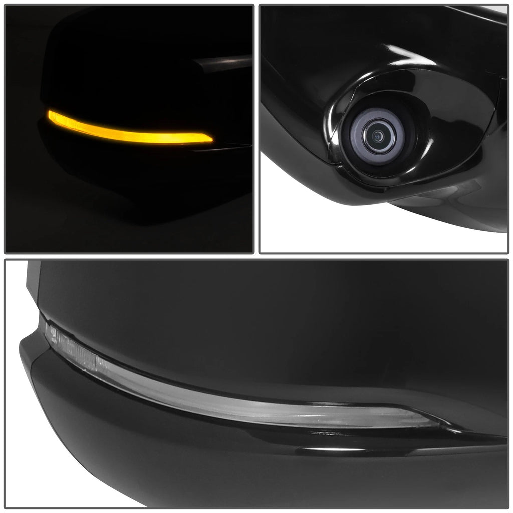 Power Heated Signal Camera Side View Mirror RH for Honda Accord (2013–2015)