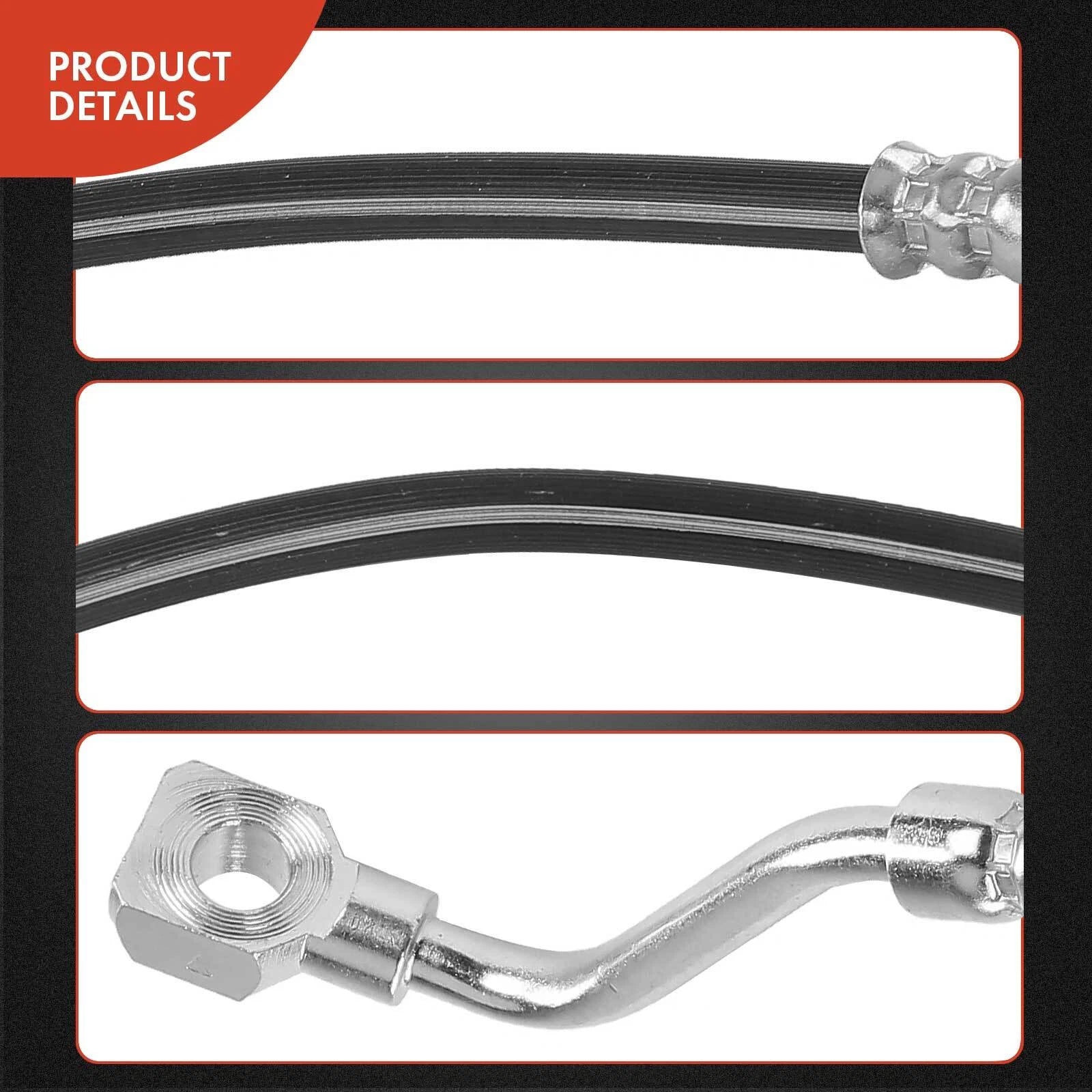 Front Right Brake Hydraulic Hose for Buick Regal (1988–1996)