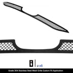Stainless Black Mesh Grille Insert for Honda Fit (2018-2019)