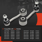 2X Front Sway Bar Link for Jeep JL Wrangler (2018–2024) JT Gladiator (2020–2024)