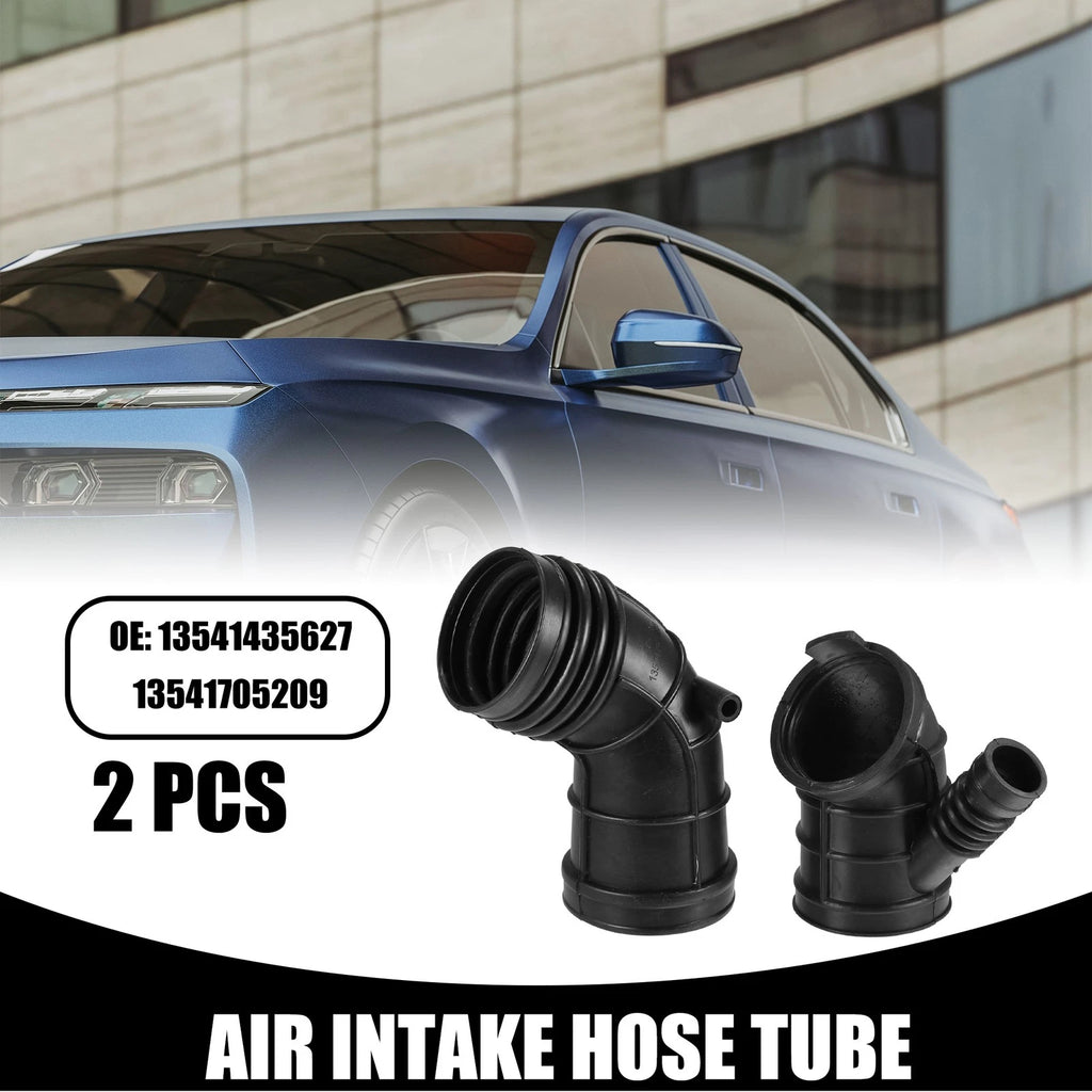 2X Air Cleaner Intake Hose Tube with Clamps for BMW 325Ci (2001–2006)
