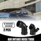 2X Air Cleaner Intake Hose Tube with Clamps for BMW 325Ci (2001–2006)