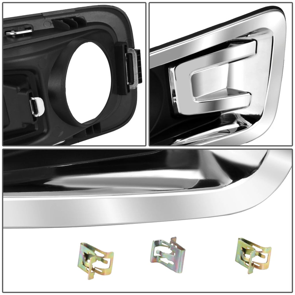 Fog Light Lamp Bezel Cover for Nissan Titan XD (2016–2019)