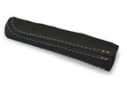 Leather E Brake Boot Cover for BMW E30 (1984–1991) Black Beige Stitch