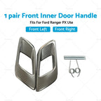 Dark Chrome Front Inner Door Handle for Ford Ranger (2011–Present)