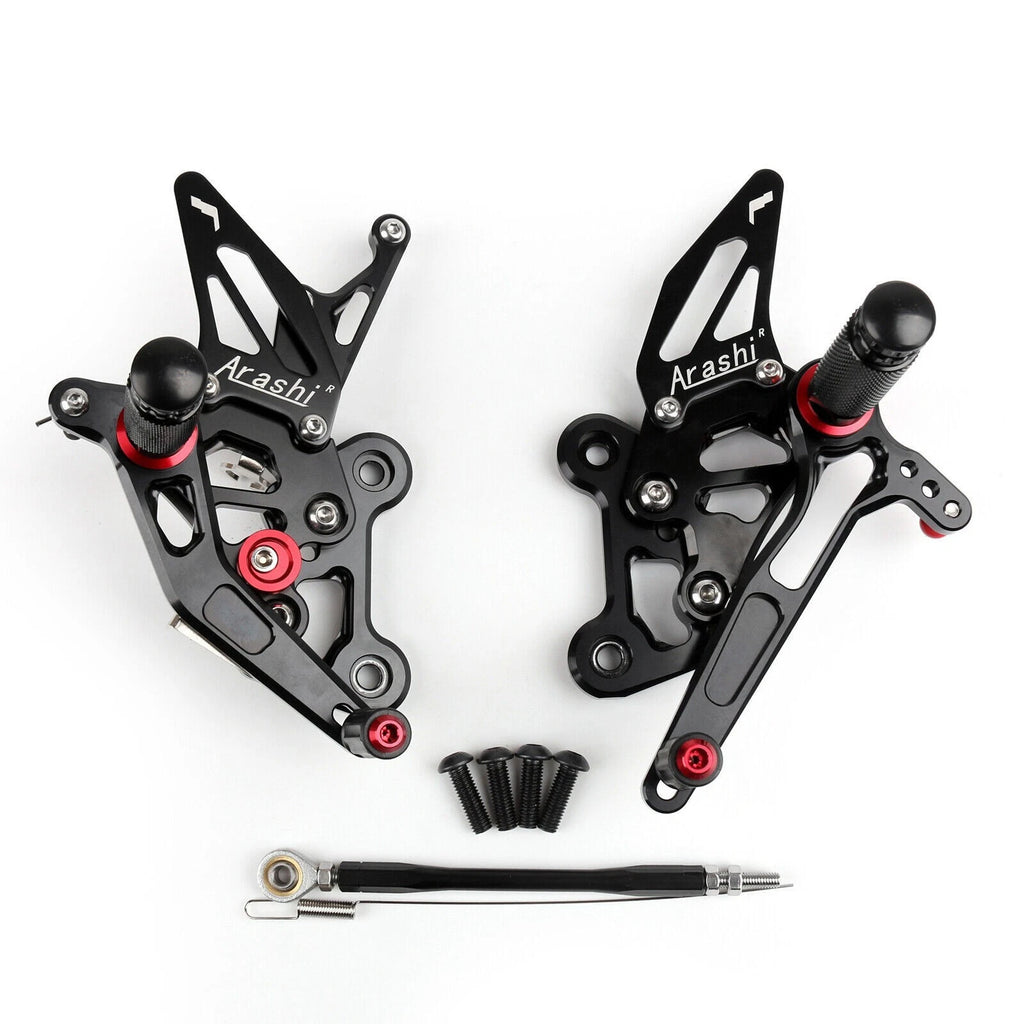 Full Rearsets Foot Pegs for Suzuki GSR750 GSXS750 GSX-S750 (2011–2016)