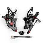 Full Rearsets Foot Pegs for Suzuki GSR750 GSXS750 GSX-S750 (2011–2016)