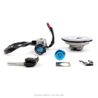 Ignition Switch Fuel Gas Cap Seat Lock Key Set for Honda CBR125R (2004–2010)