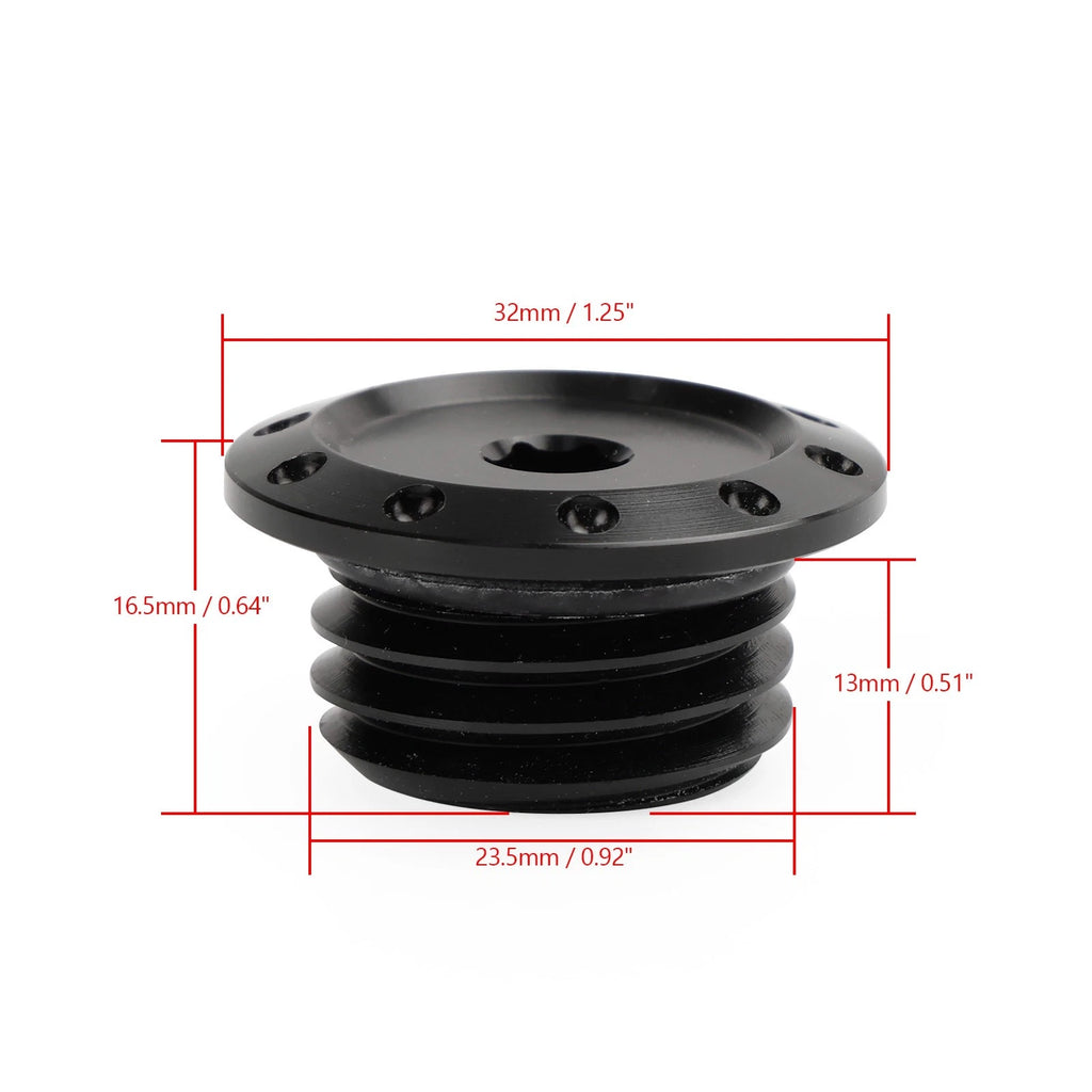 Black Billet Oil Filler Cap for KTM Duke 690 790 890 R Super Duke 990 R 1290 GT