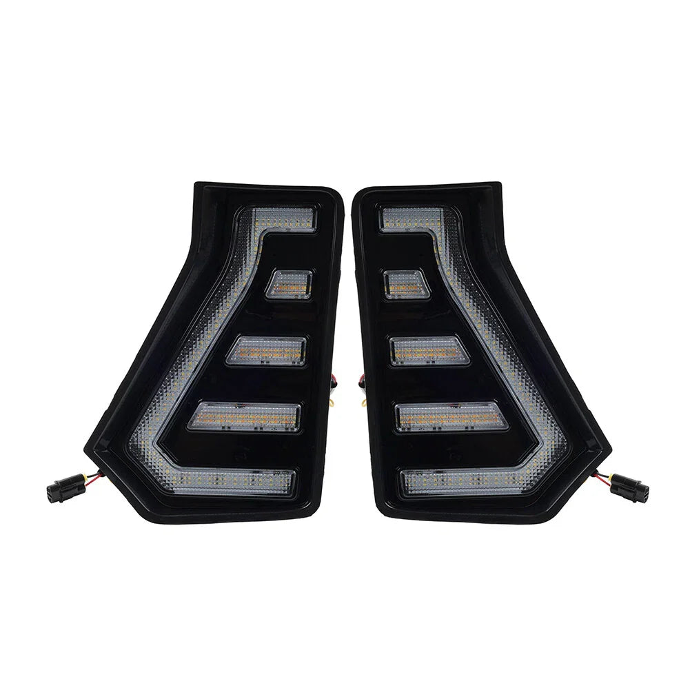 Front Fog Light Grille Daytime Running Light for Toyota Tacoma (2024-2025)