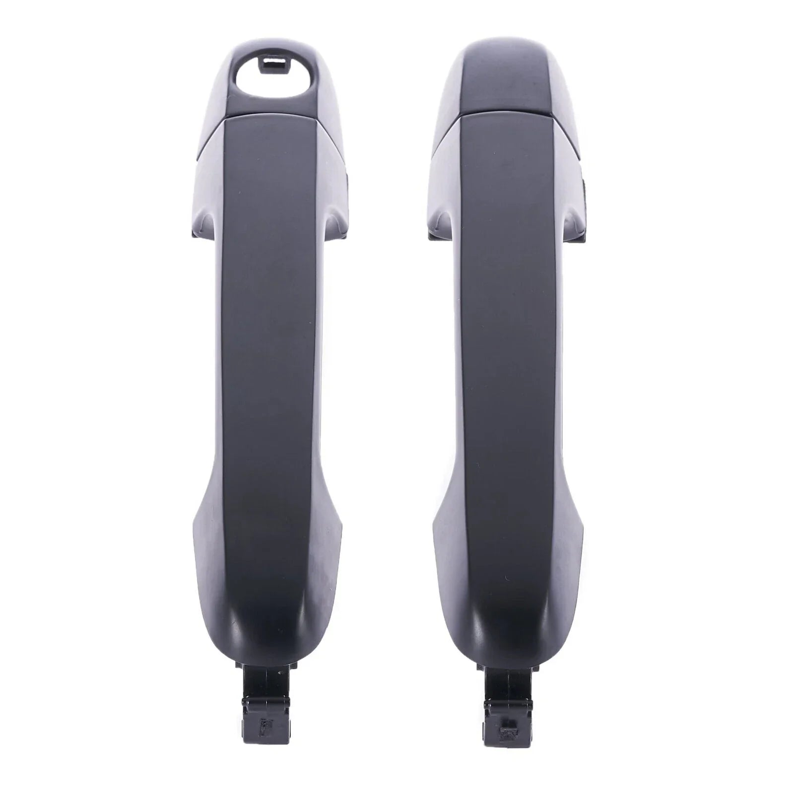 Set of 2 Front Left/Right Exterior Door Handles Black for Hyundai i30 (2007–2012)