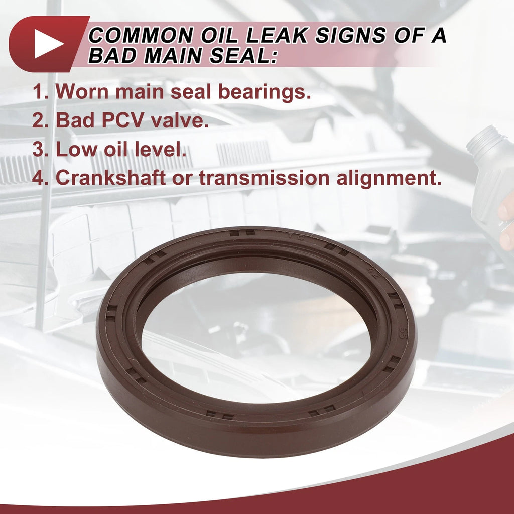 1Pc Front Crankshaft Oil Seal for Kia Sportage, Hyundai Sonata (2011–2019) No. 21421-2G100
