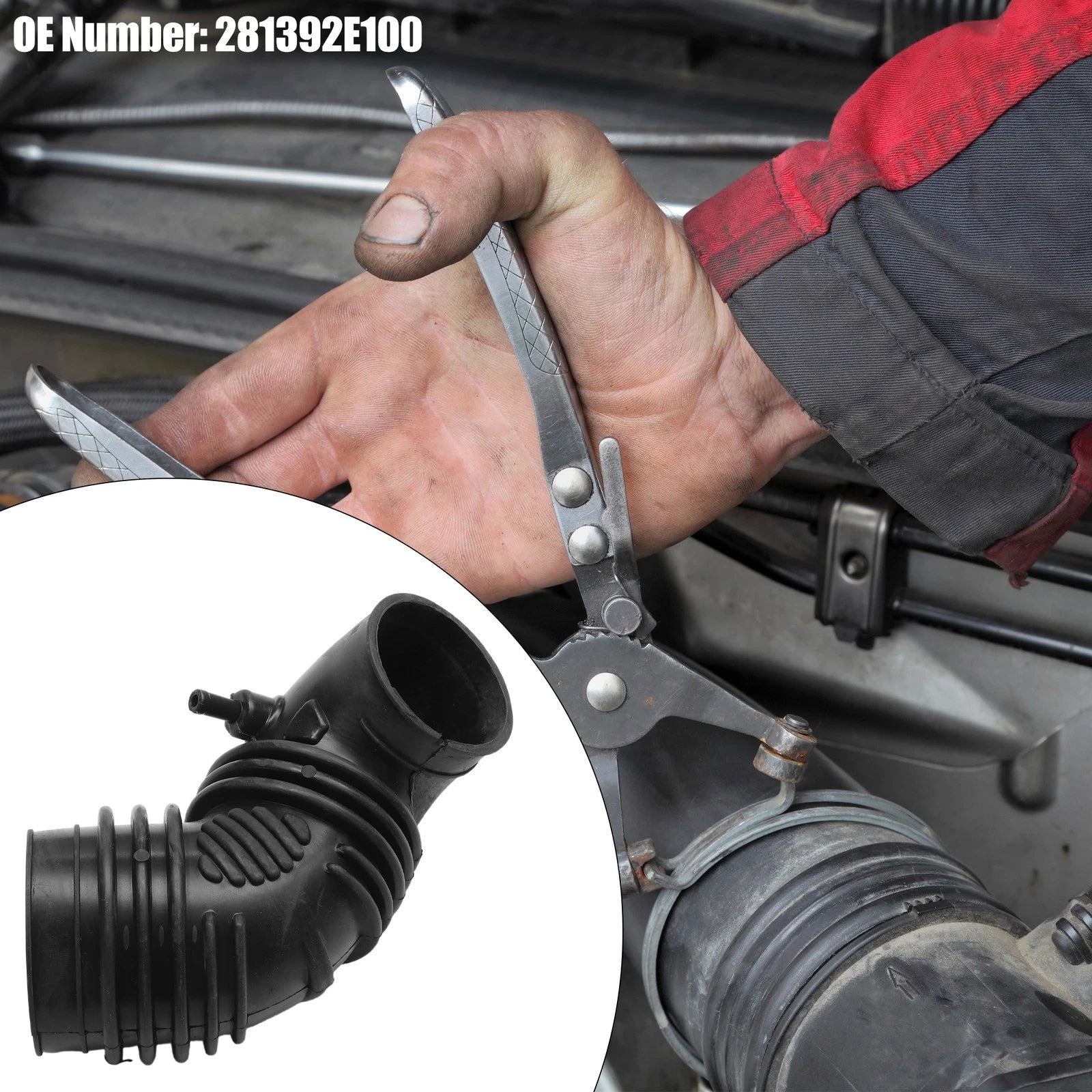 Air Intake Hose for Kia Sportage 2.7L (2005–2010) No. 281392E100