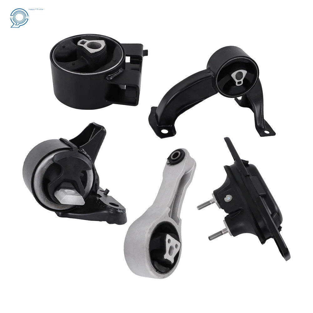 5PCS Engine & Transmission Mounts for Dodge Avenger (2010–2014) 2.4L