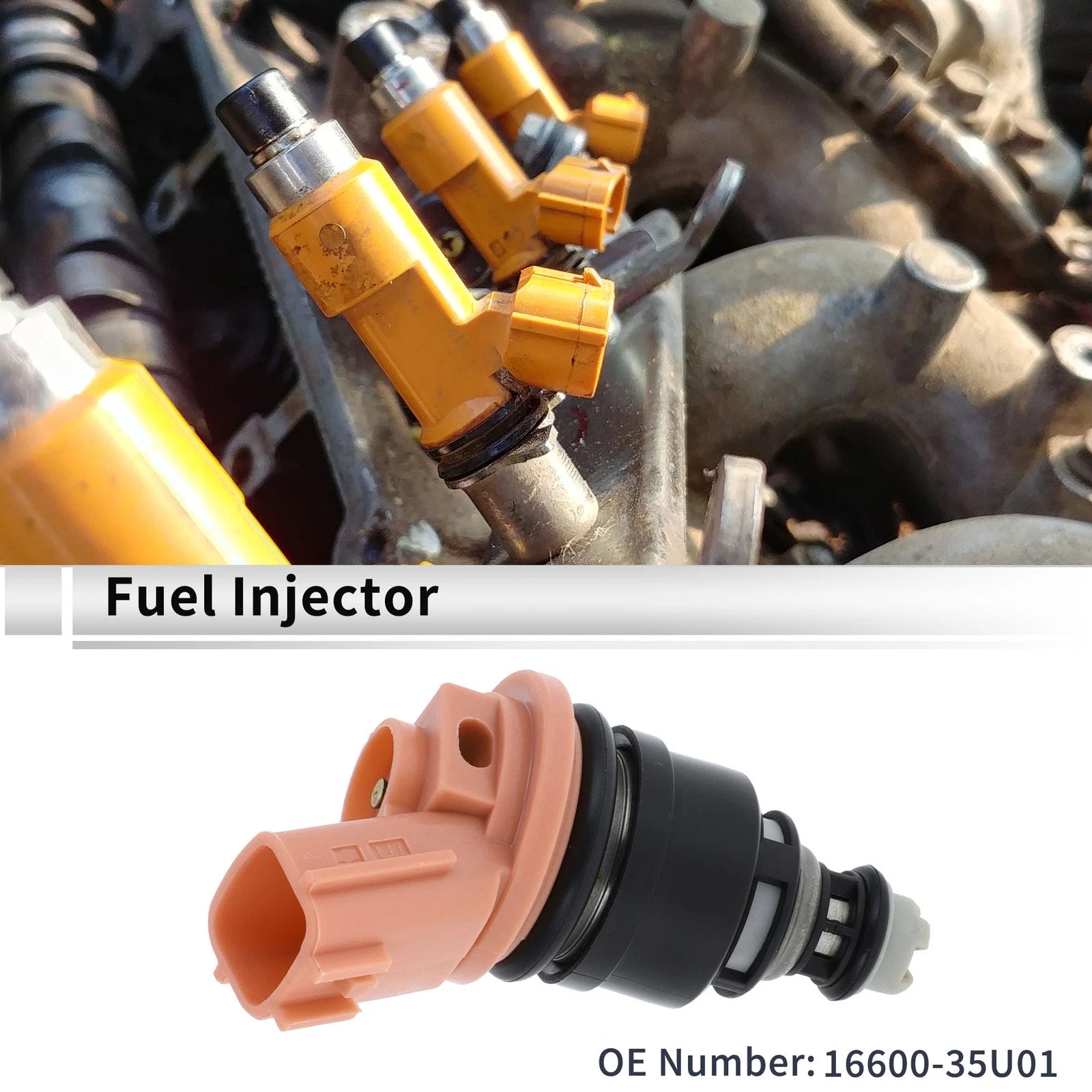 Fuel Injector No. 16600-35U01 for Nissan Almera N15 (1995–2000)