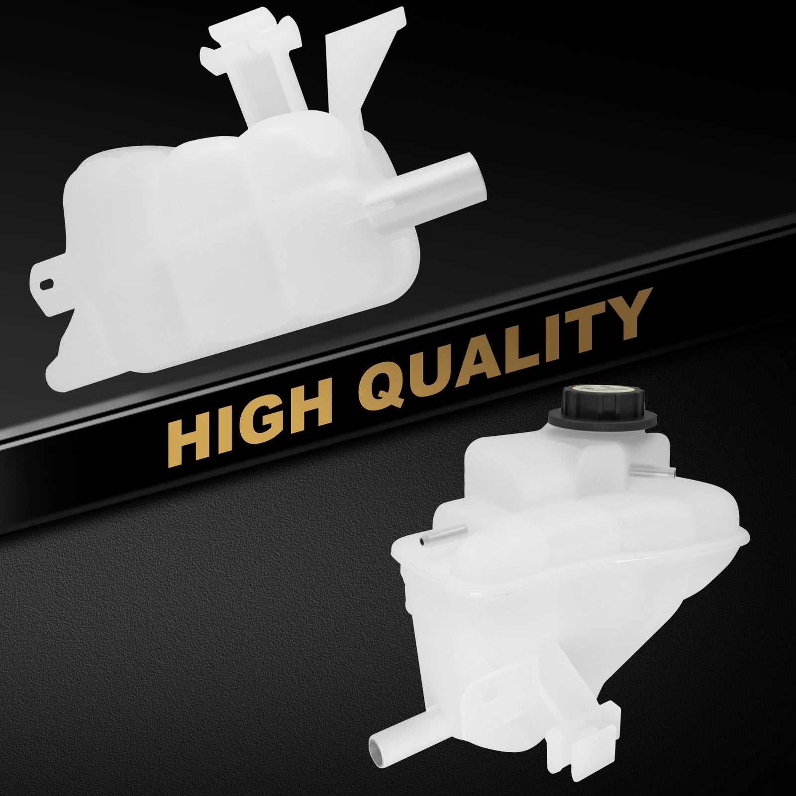 Coolant Reservoir Tank with Cap for Ford Taurus Mercury Sable (2000-2007)