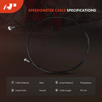 Speedometer Cable for Jeep Cherokee (1992)