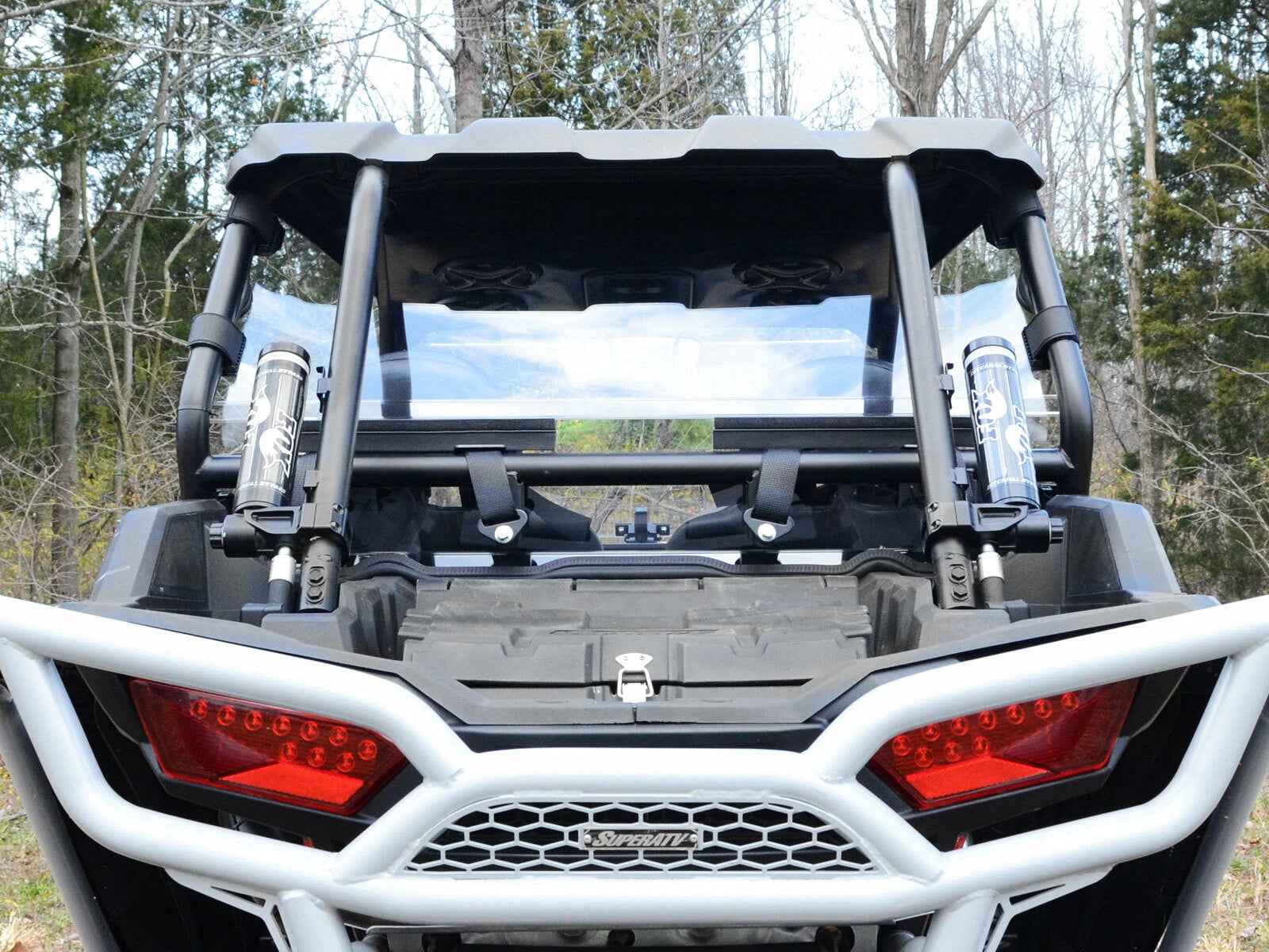 Clear Rear Windshield for Polaris RZR XP Turbo / XP 4 Turbo (2016–2021)