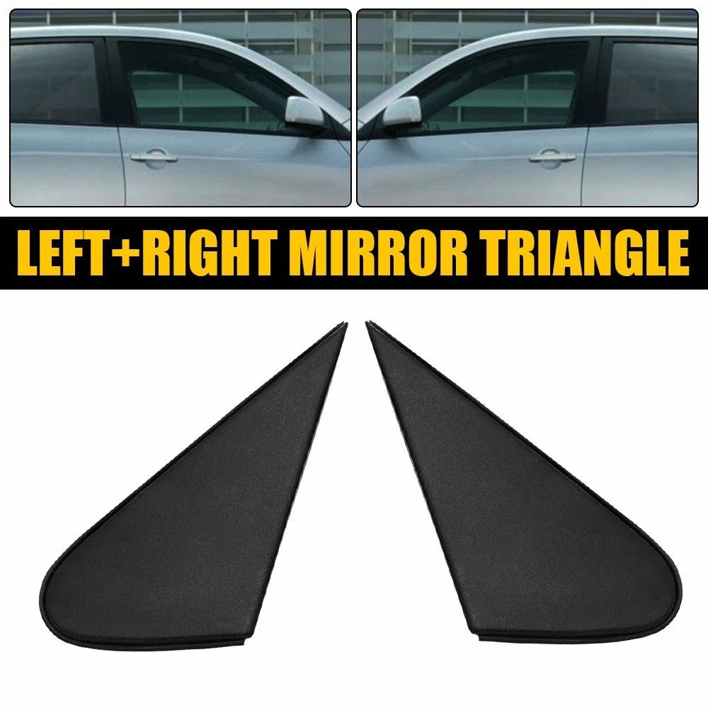 Pair of Interior Mirror Trim Triangle Covers for Toyota RAV4 (2009–2012)