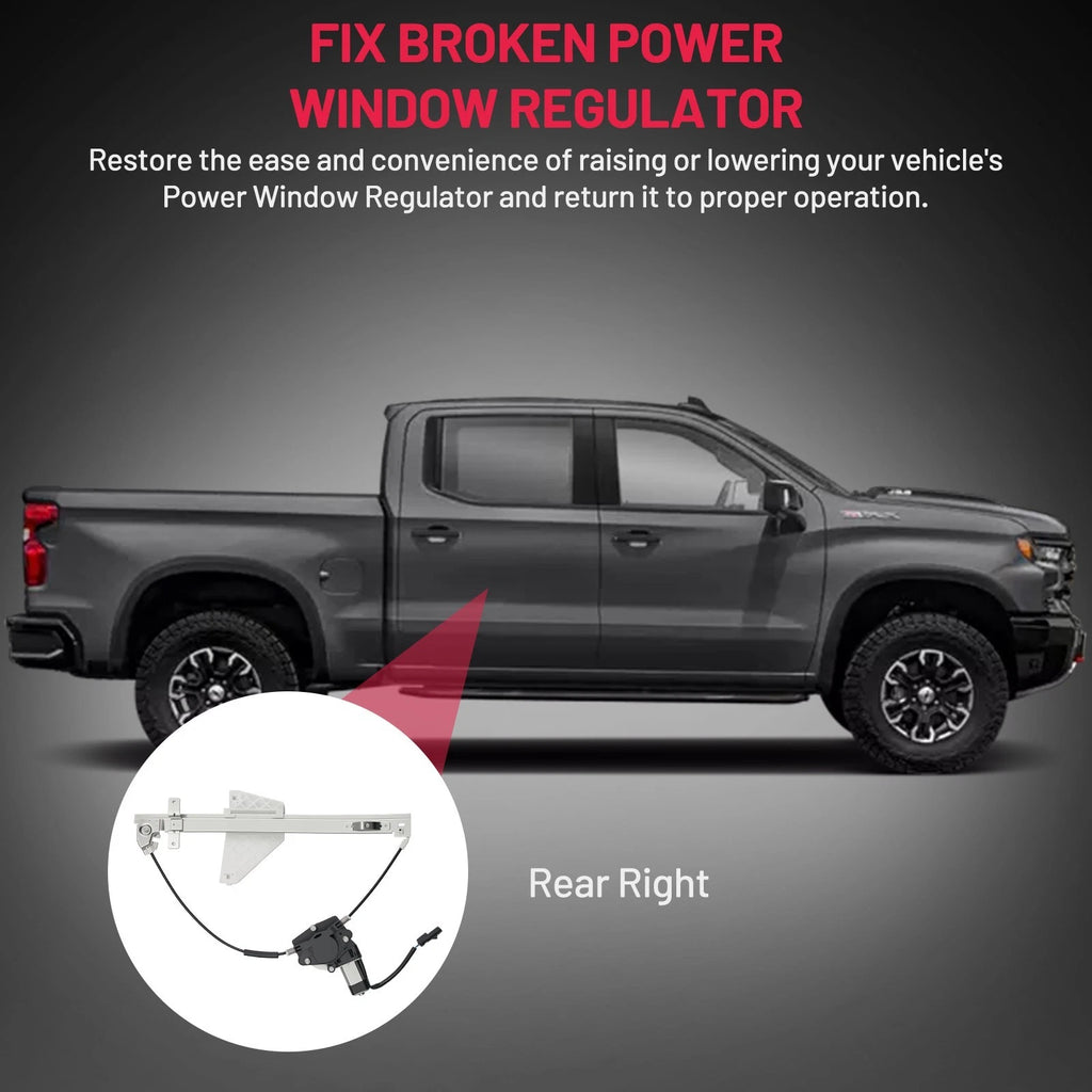Front Driver Power Window Regulator Motor for Ford Explorer Sport Trac (2007–2010)