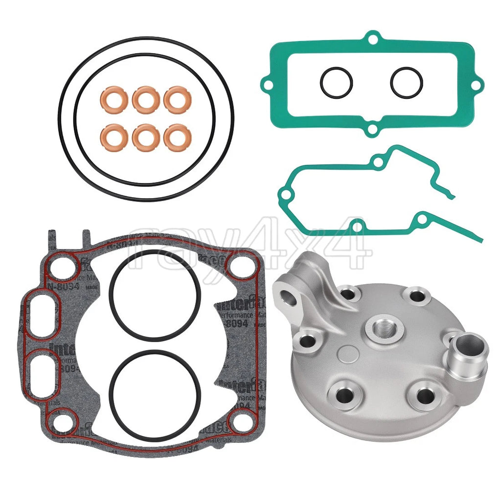 Cylinder Head Dome Cap & Top End Gasket Kit for Yamaha YZ250 (2001–2002, 2011–2024)